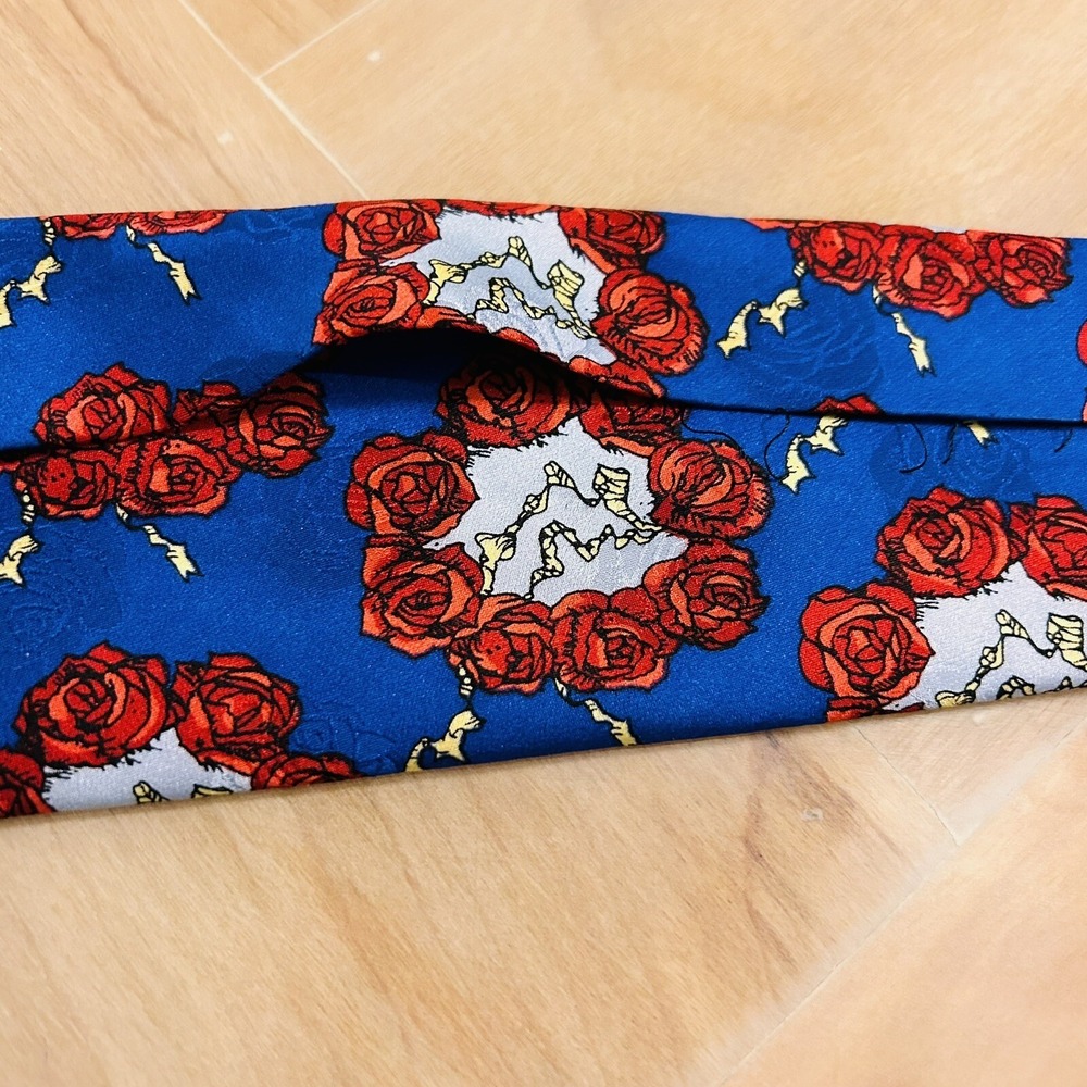 Grateful Dead Neck Tie Spanish Lady First Set Silk - Picture 9 of 10